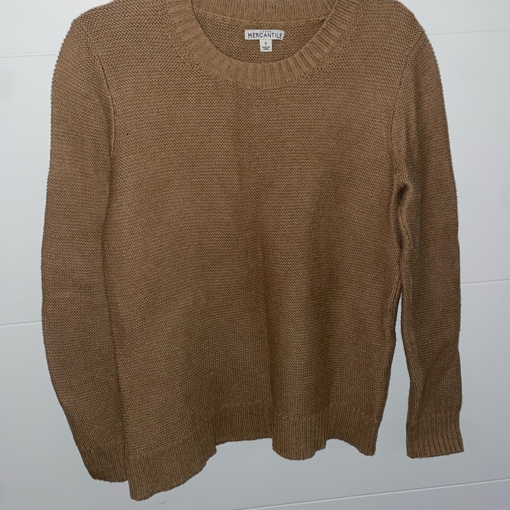 Women’s Tan Sweater by J Crew